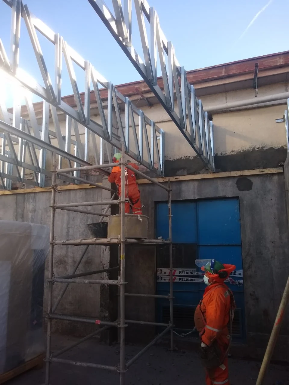 Estructura en Metalcon.