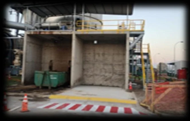 Búnker de aguas de recirculación WESP terminado en Planta Arauco Teno